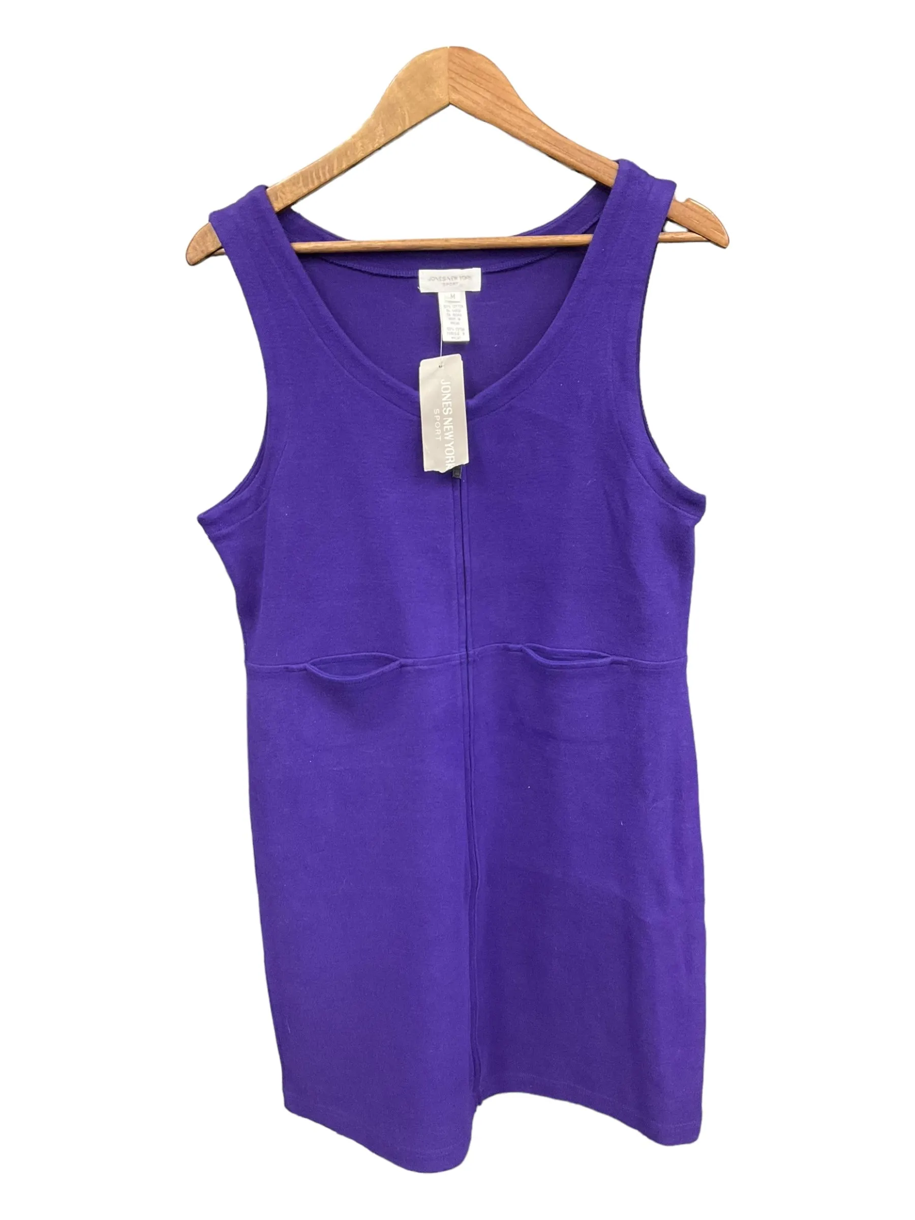 Layered Comfort Wear Dress Casual Midi By Jones New York  Size: M