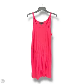 Lounge Fit Dress Casual Midi By Lane Bryant In Magenta, Size: 2x