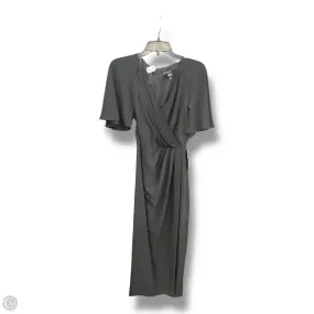 Dress Casual Midi By Maggy London In Black, Size: 4 Bright Mood