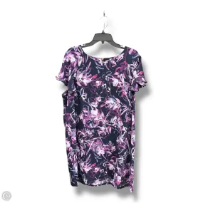 Dress Casual Midi By Rachel Zoe In Purple, Size: 1x Cool Movement