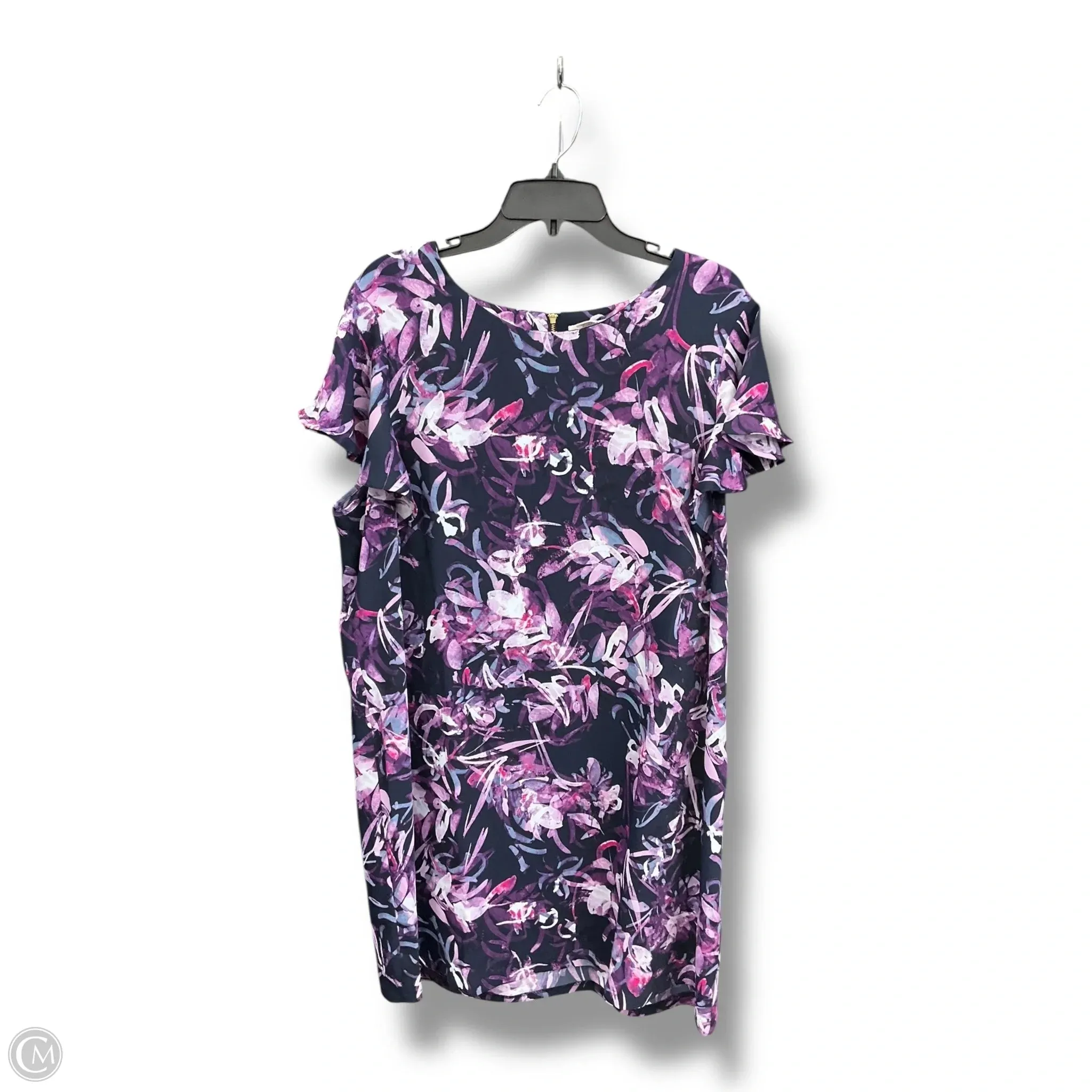Dress Casual Midi By Rachel Zoe In Purple, Size: 1x Cool Movement
