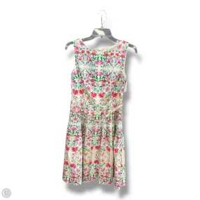 Smooth Surface Dress Casual Midi By Talbots In Floral Print, Size: 4p