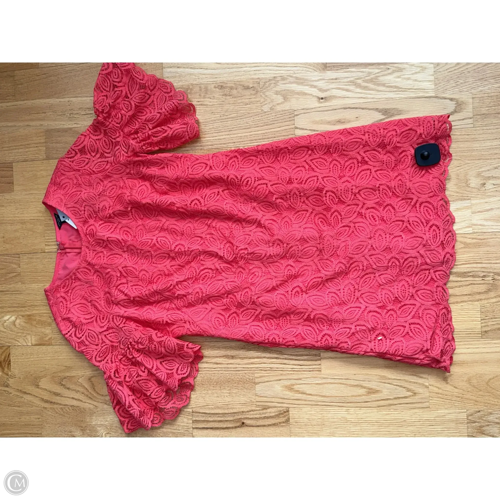 Dress Casual Short By Ann Taylor In Orange, Size: 4petite Thick Glow