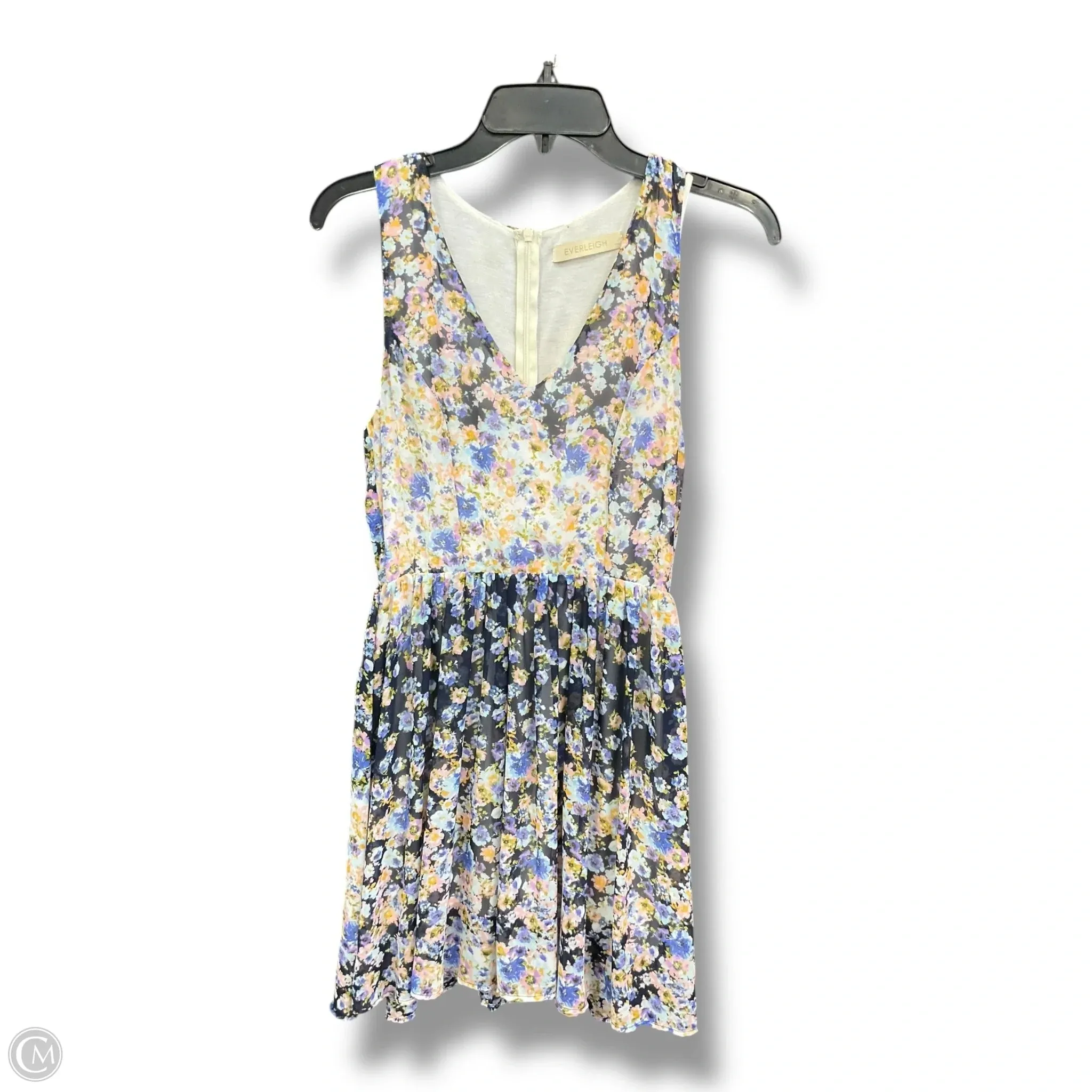 Editor??s-Pick Floral design Dress Casual Short By Clothes Mentor In Floral Print, Size: S