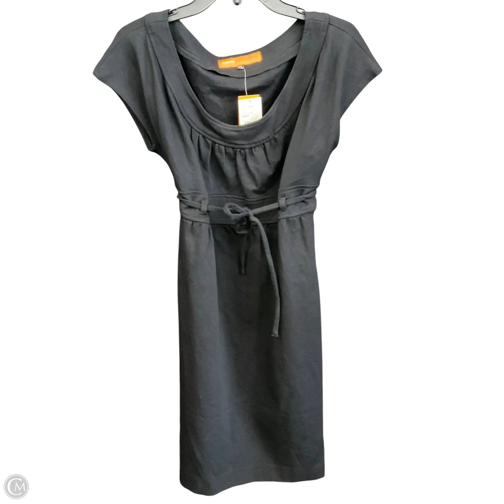 Trendy midi dress Dress Casual Short By Cynthia Steffe In Black, Size: Xl