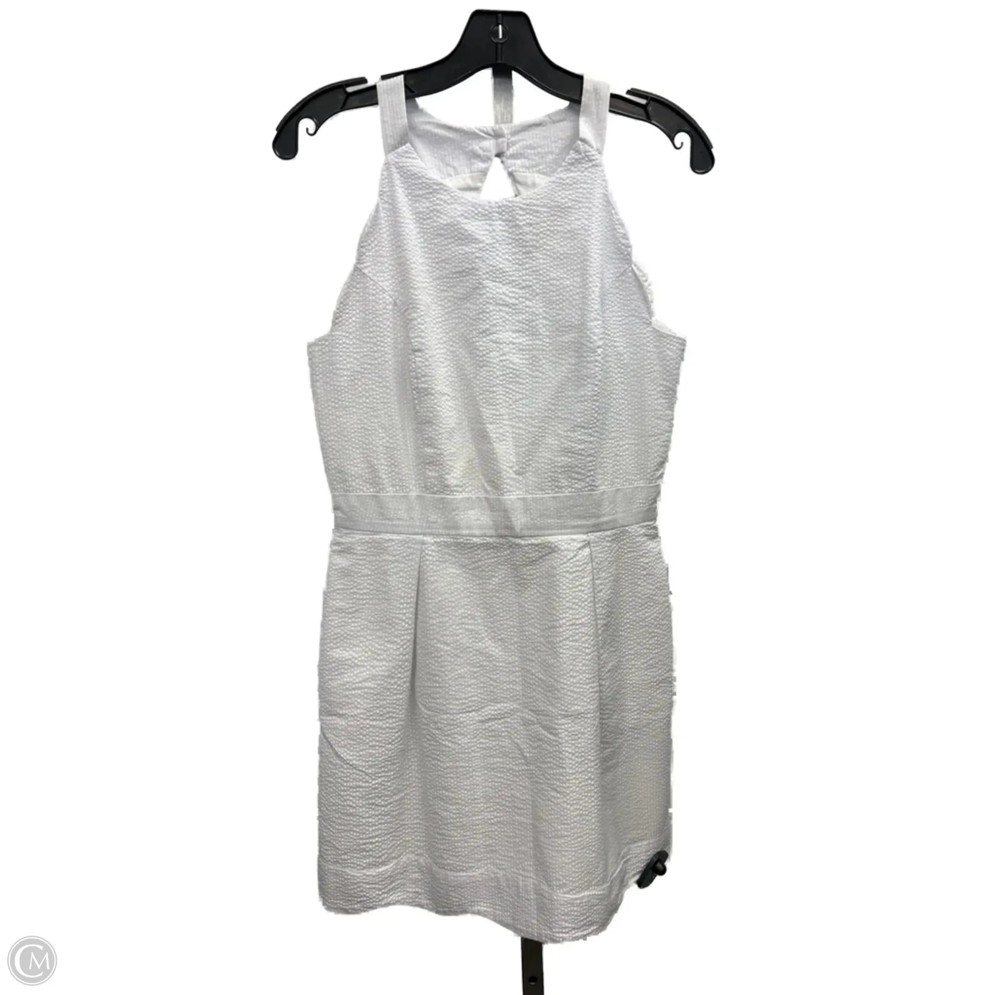 Villa Light Dress Casual Short By Lauren James In White, Size: M