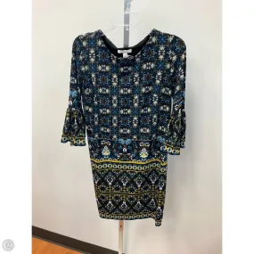 Gentle Drape Dress Casual Short By London Style In Multi-colored, Size: 8