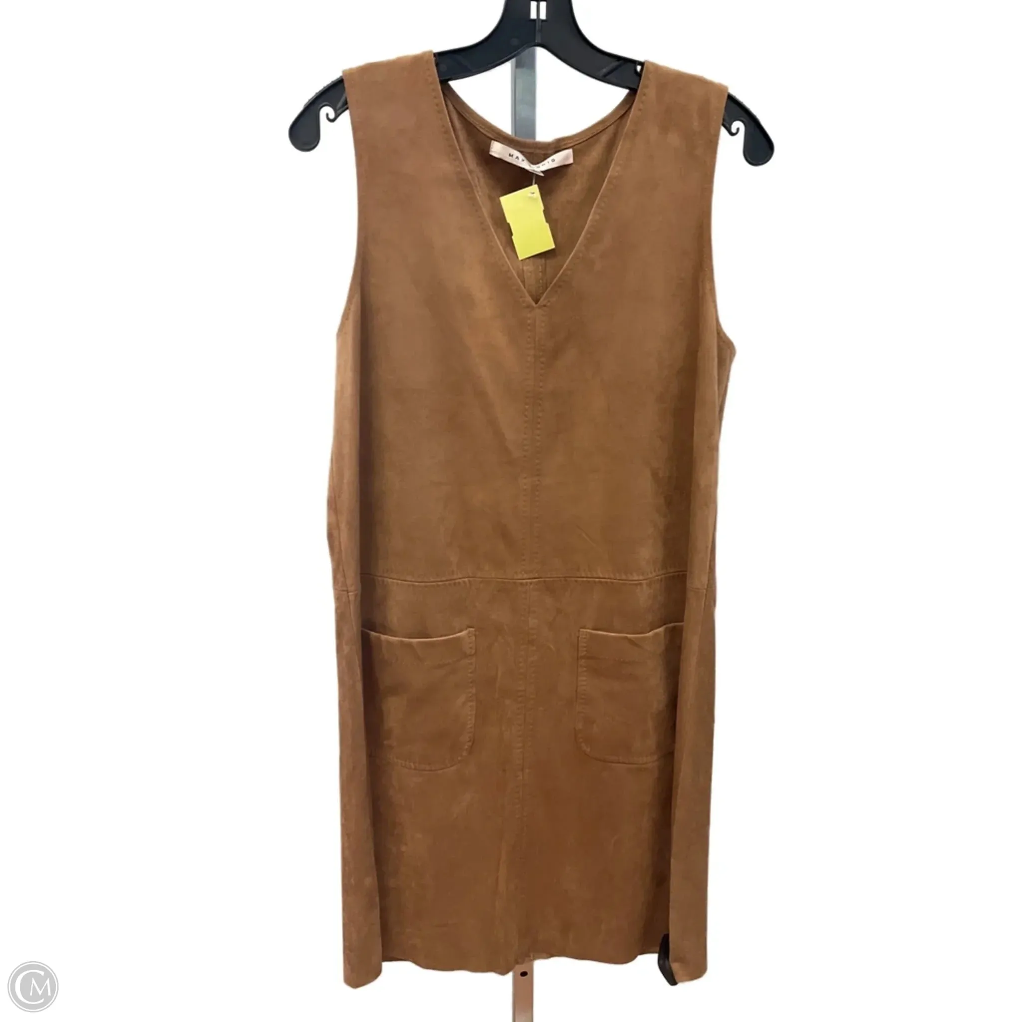 Family Vibe Moment Glow Dress Casual Short By Max Studio In Brown, Size: L