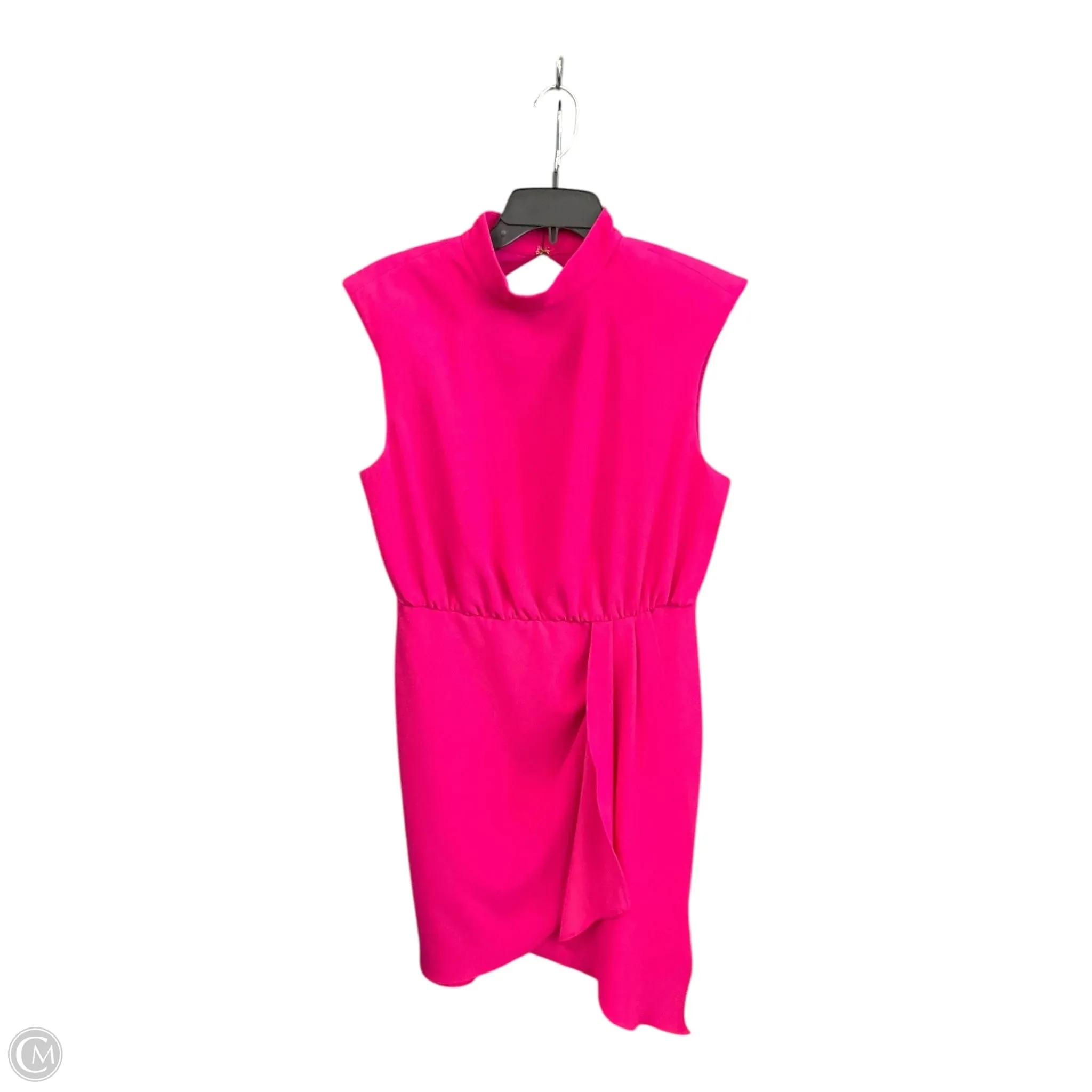 Flattering Fit for All Formal Outfit Dress Casual Short By Trina Turk In Pink, Size: M