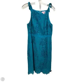 ElasticFree Cuffs Dress Designer By Lilly Pulitzer In Blue, Size: 6