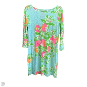 Dress Designer By Lilly Pulitzer In Floral Print, Size: S Luxe Touch Art-Gallery