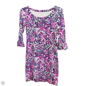 Dress Designer By Lilly Pulitzer In Floral Print, Size: Xxs City Essential