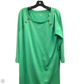 Commute Ease Hot Core Dress Designer By Lilly Pulitzer In Green, Size: Xl