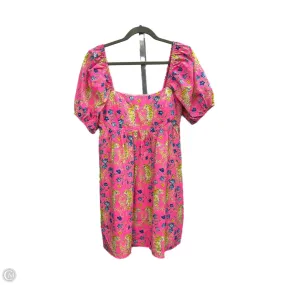 Airtight Zipper Dress Designer By Lilly Pulitzer In Multi-colored, Size: 8