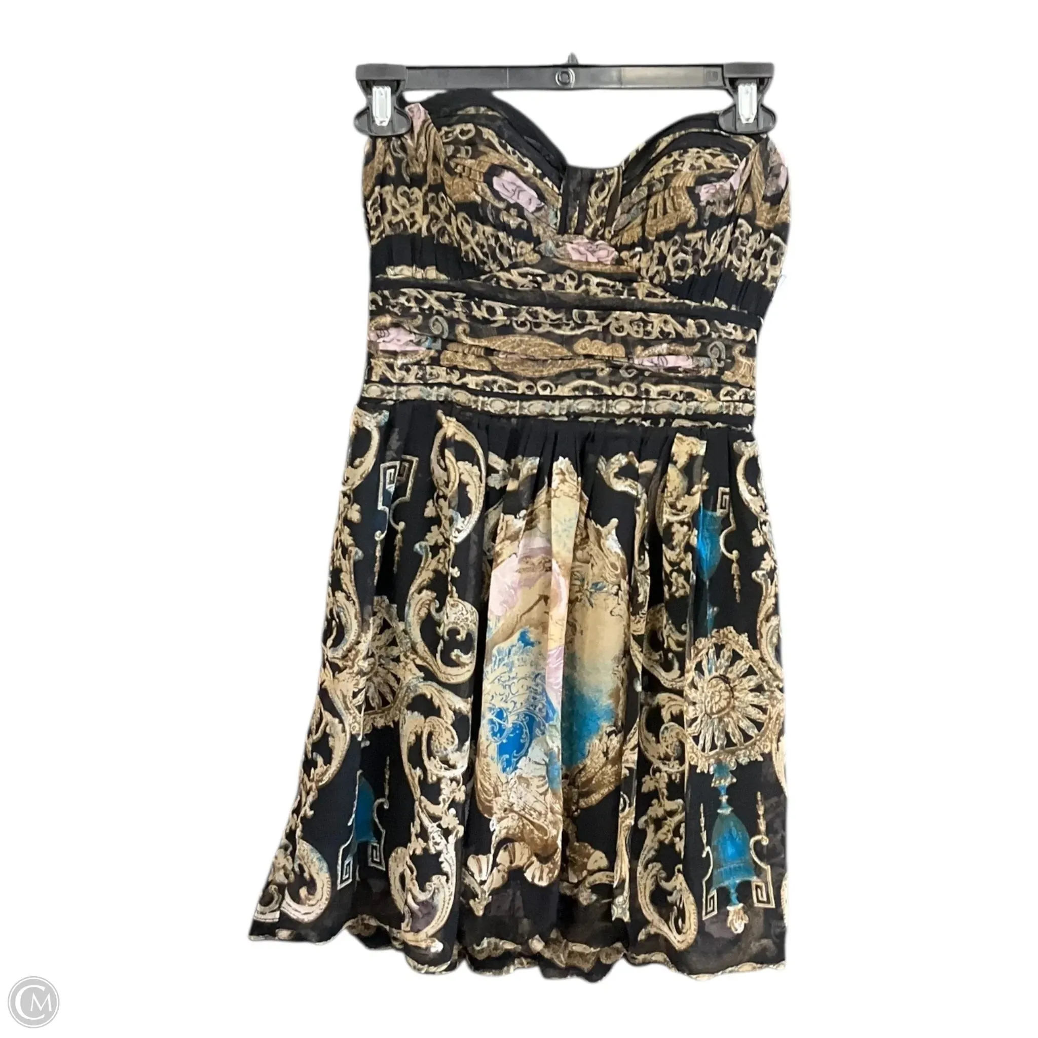 Elegant Appearance Fresh Style Dress Party Midi By Bebe In Black, Size: Xs