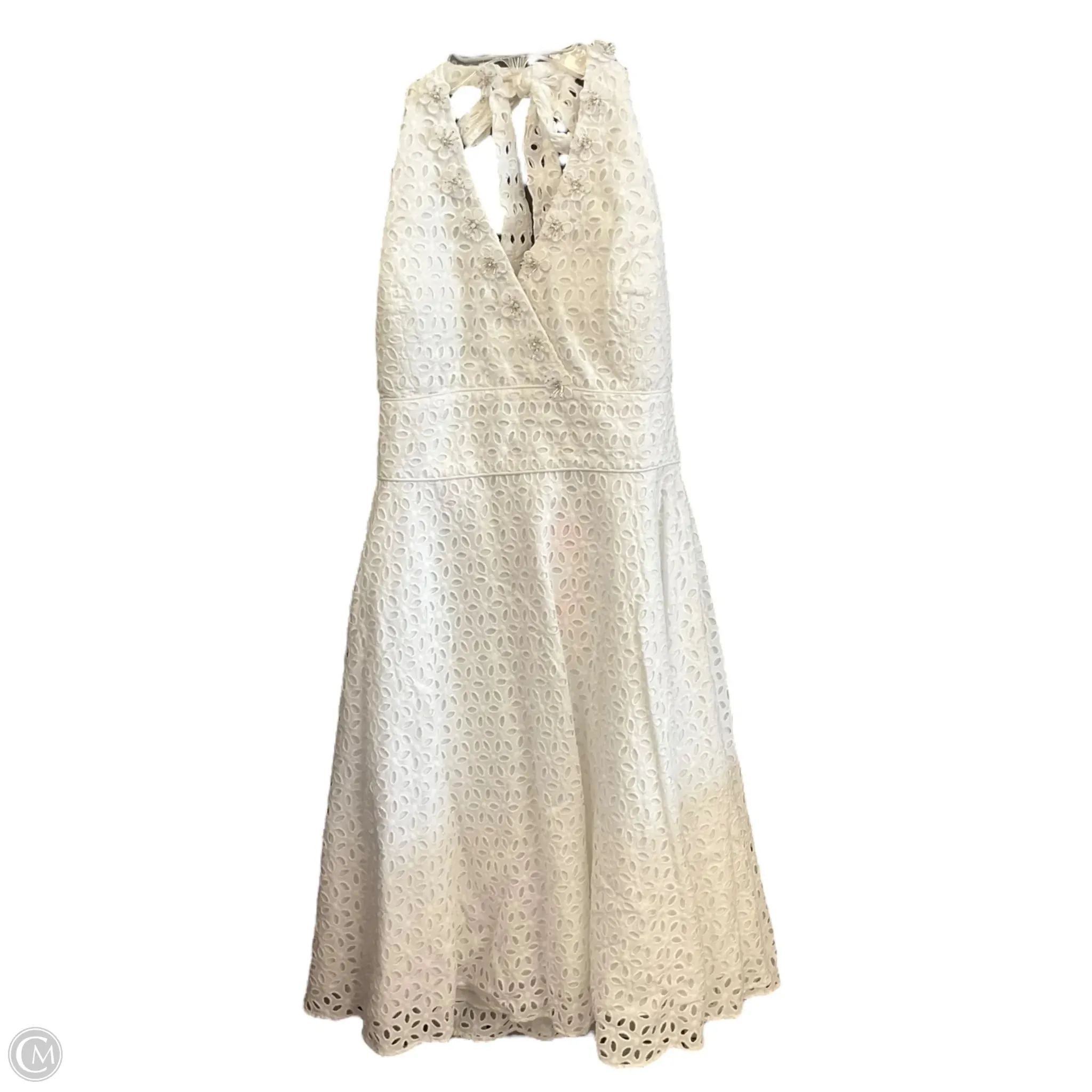 Deep Hue Dress Party Midi By Lilly Pulitzer In White, Size: 10