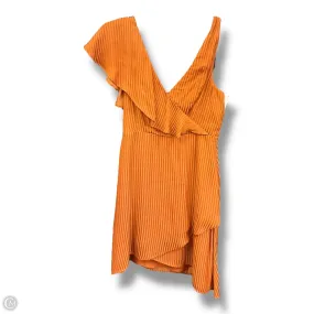 UVProtectiveLayer Soft Vibe Dress Party Short By Clothes Mentor In Orange, Size: Xs