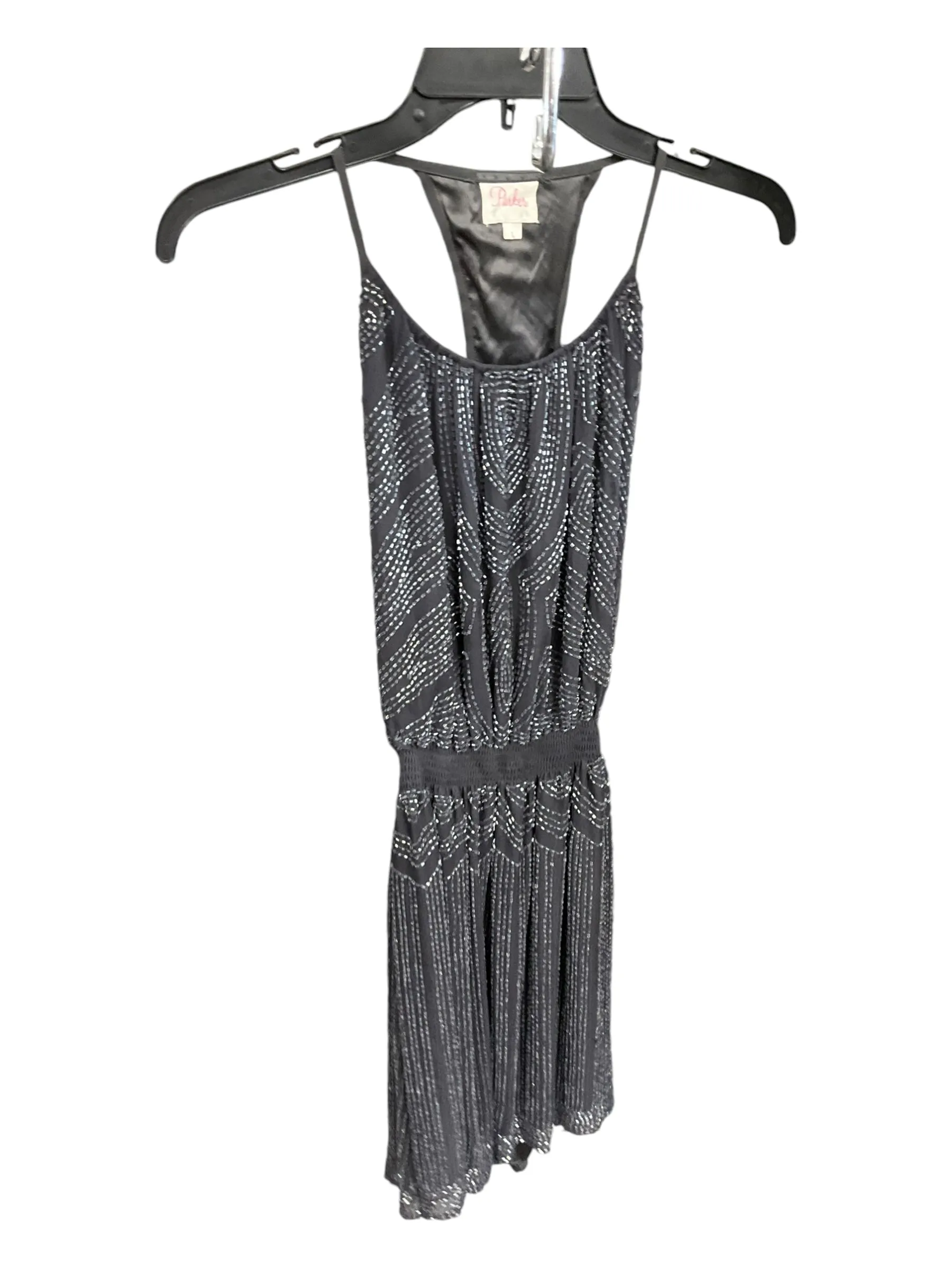 Clean Stitch Dress Party Short By Parker In Grey, Size: L