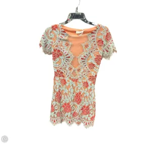 Dress Party Short By Storia In Multi-colored, Size: M Earthy Hue Sleek Style