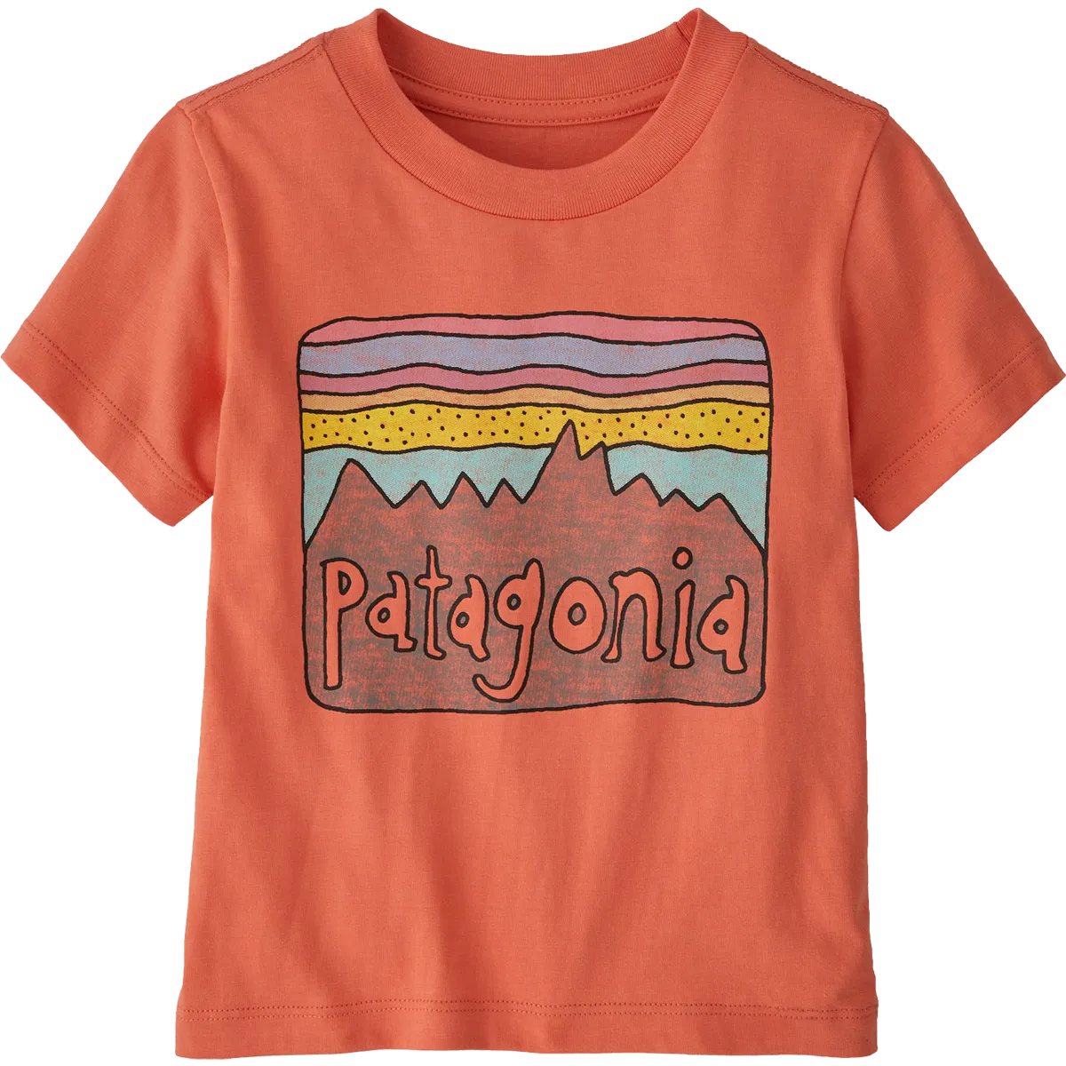 Youth Baby Fitz Roy Skies T-Shirt Stretch Ease LowMaintenanceMaterial