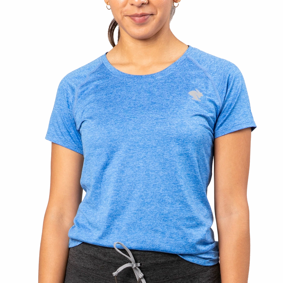 Women's EZ Tee Short Sleeve Hook And Loop hook and eye closure