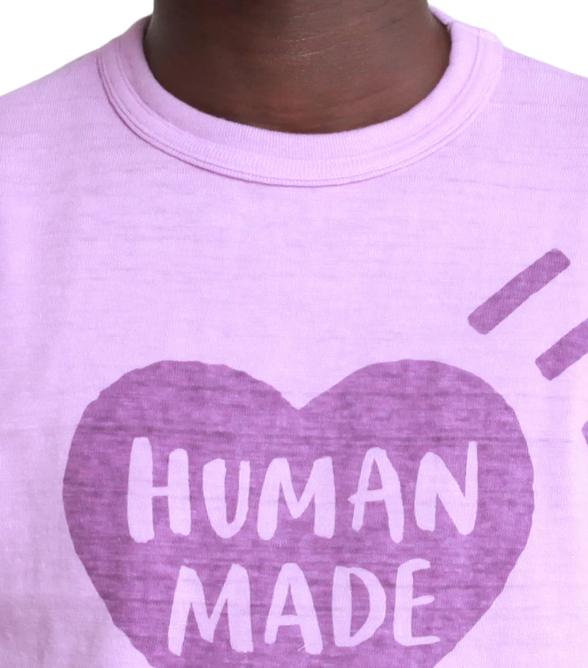Human Made Color T-Shirt Purple HighDensity Weave