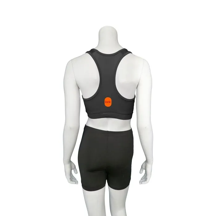 Adjustable Straps ShrinkageFree Fabric Ionik 2022 Women's 1900UV Racerback Sports Bra