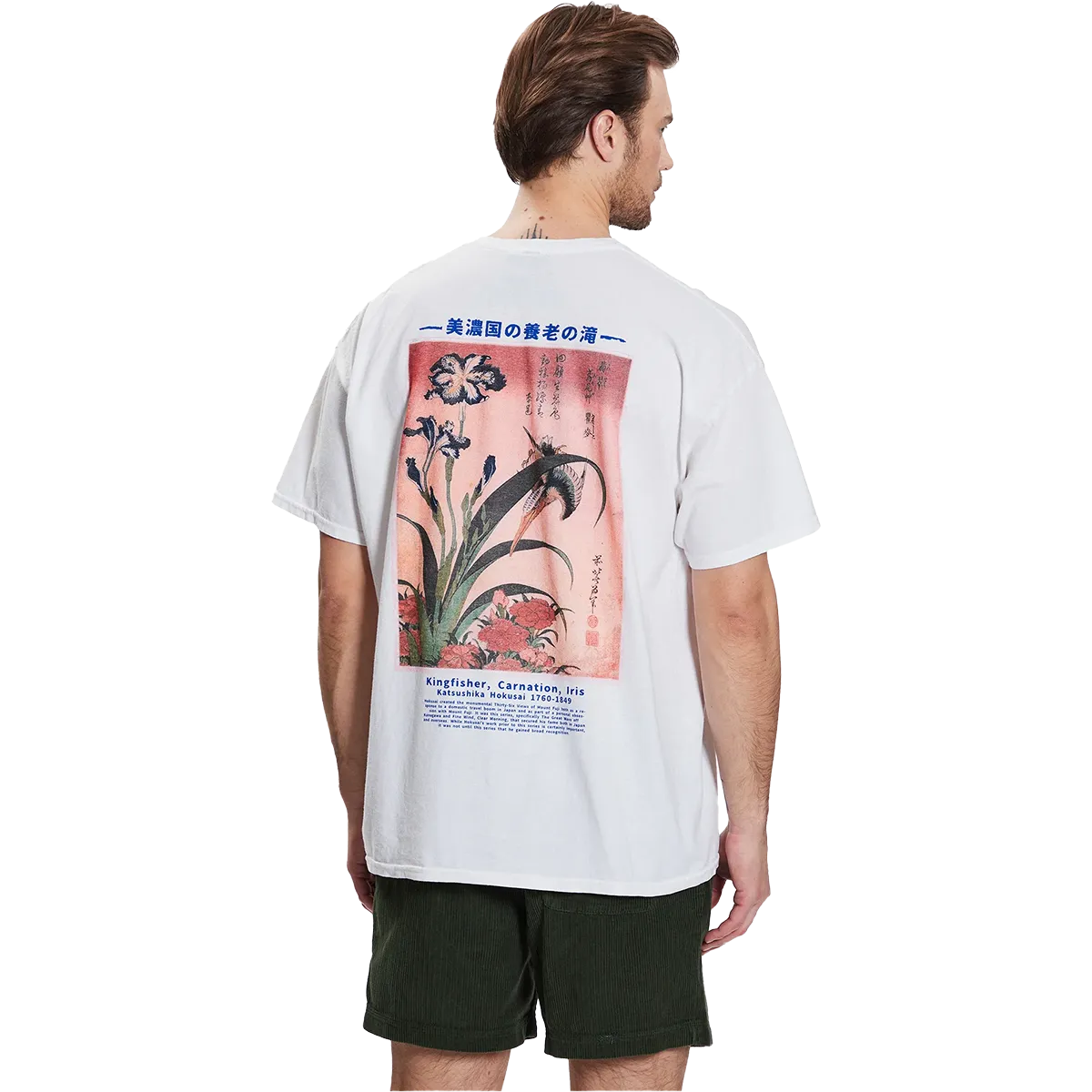 Daily Style EcoFriendly Textiles Men's BDG Hokusai Palm Tee