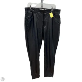 Pants Other By Abercrombie And Fitch In Black, Size: 16l StaticDissipativeFabric Lightweight Weave