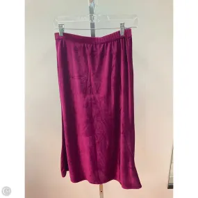 Skirt Midi By Gap In Purple, Size: S Metro Mode Picnic Fun