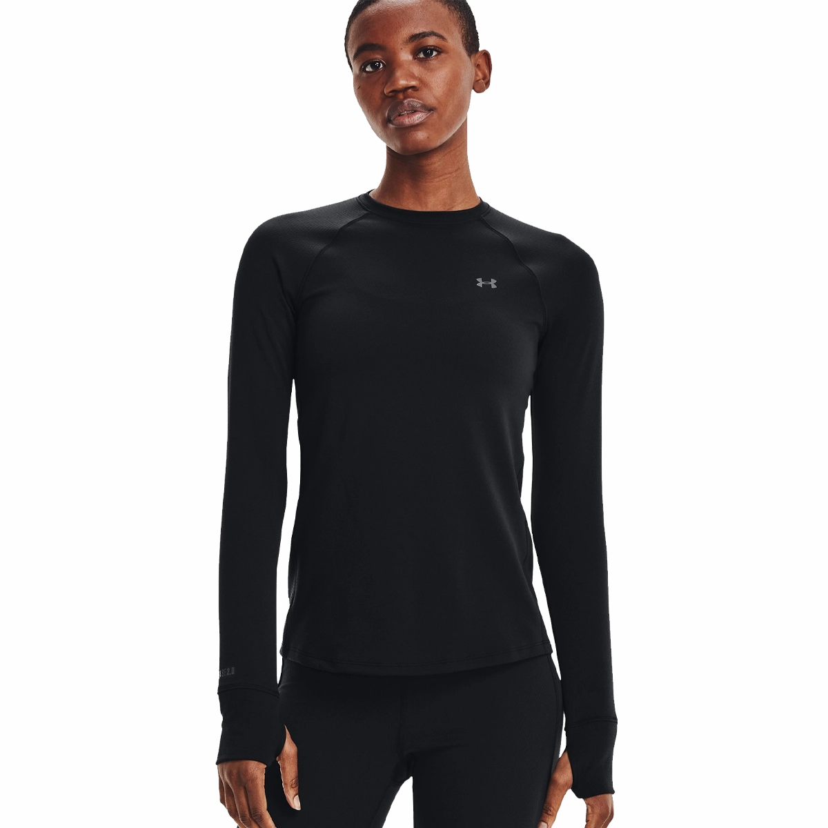 Women's ColdGear Base 2.0 Crew Adjustable drawstring