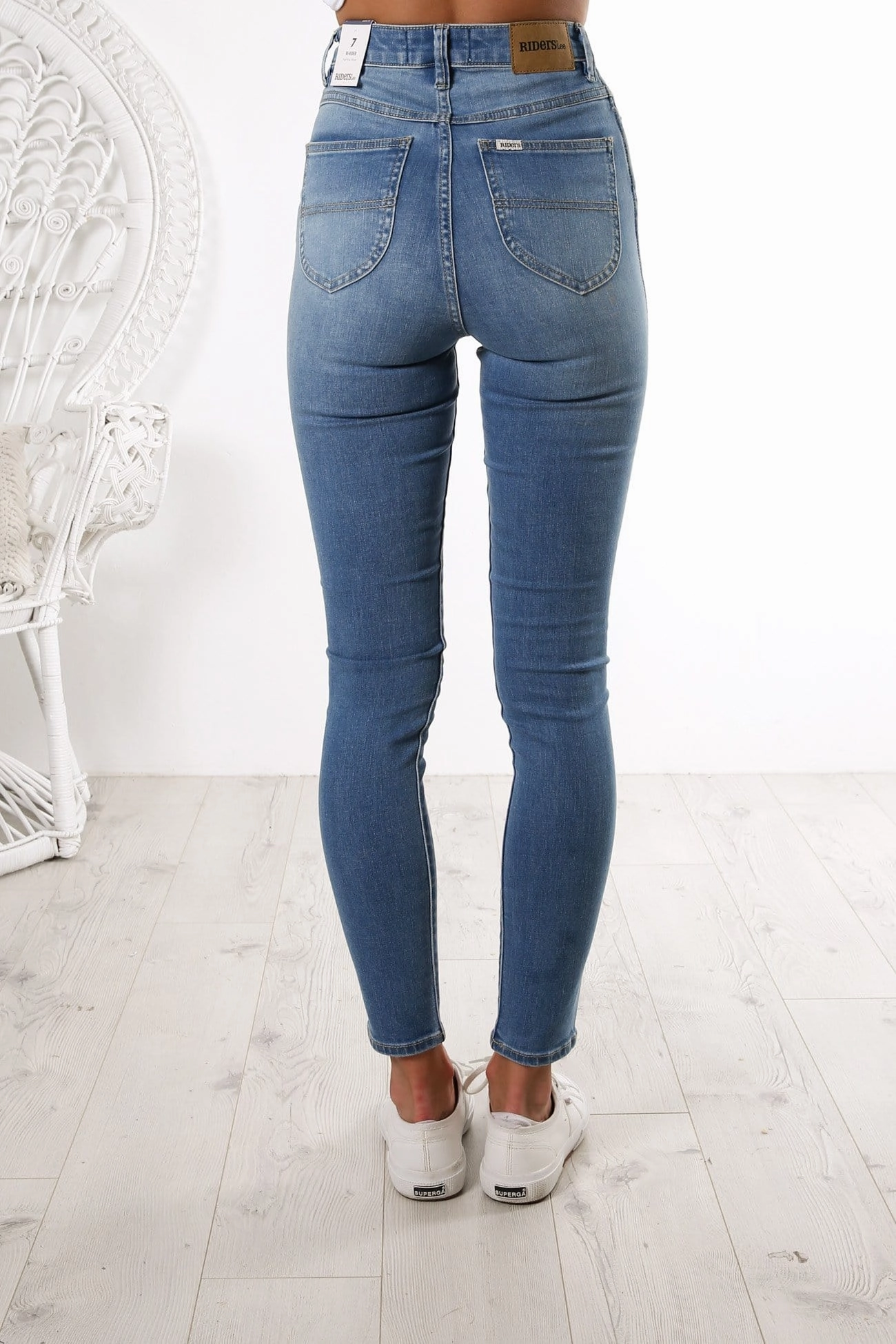 Smooth Style Odor Control Coating Hi Rider Jean Lennon Blue