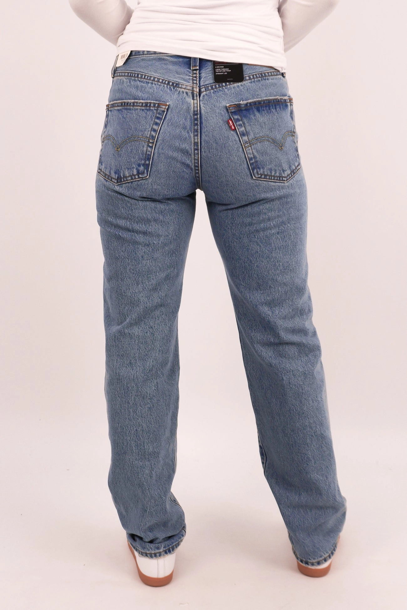 501 '90s Jean In Love With You No Gap Waist Engineering Youth Style Student Outfit