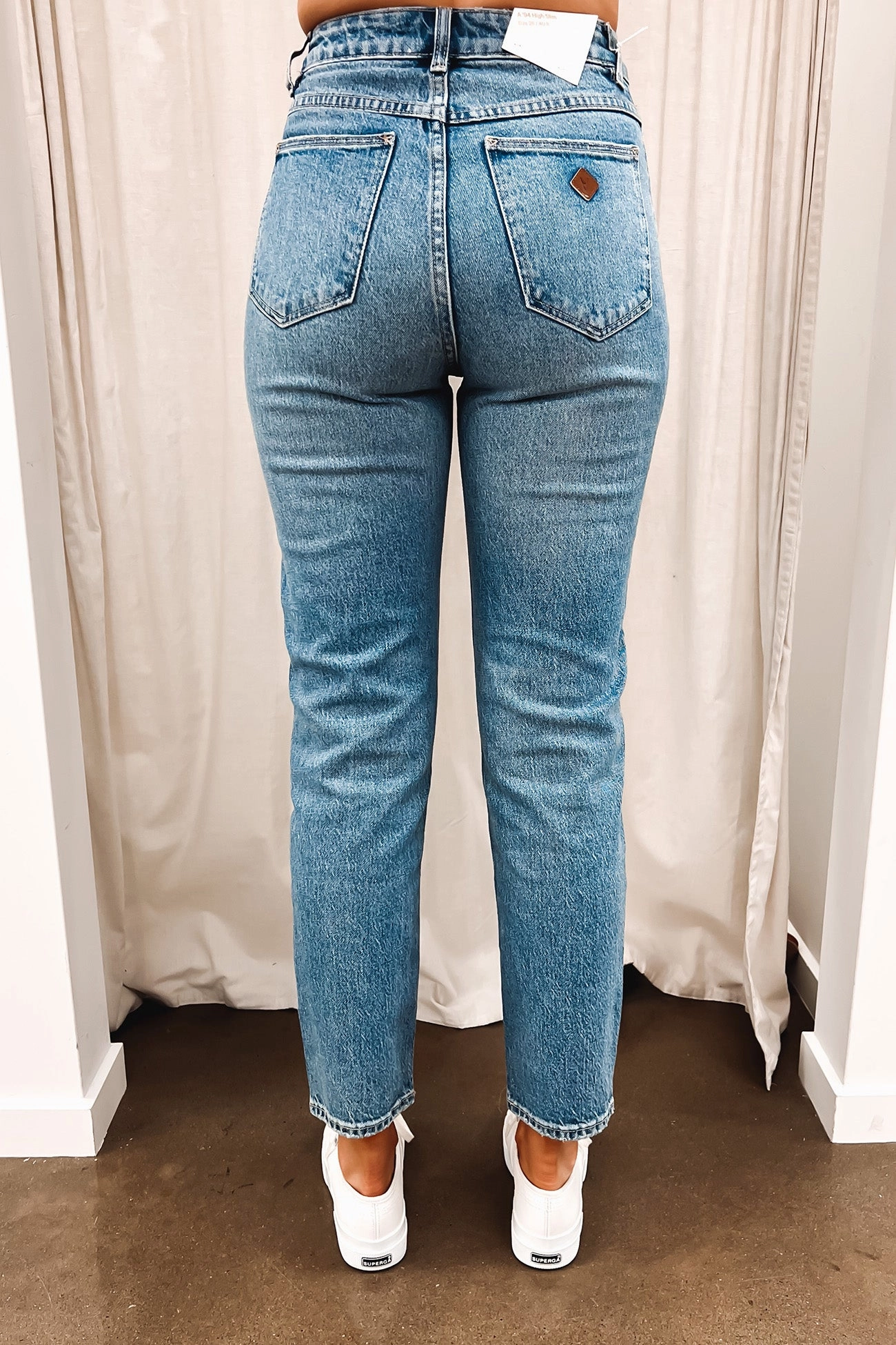 A 94 High Slim Jean Lizzie Y2K Simple Fit All Fit Design