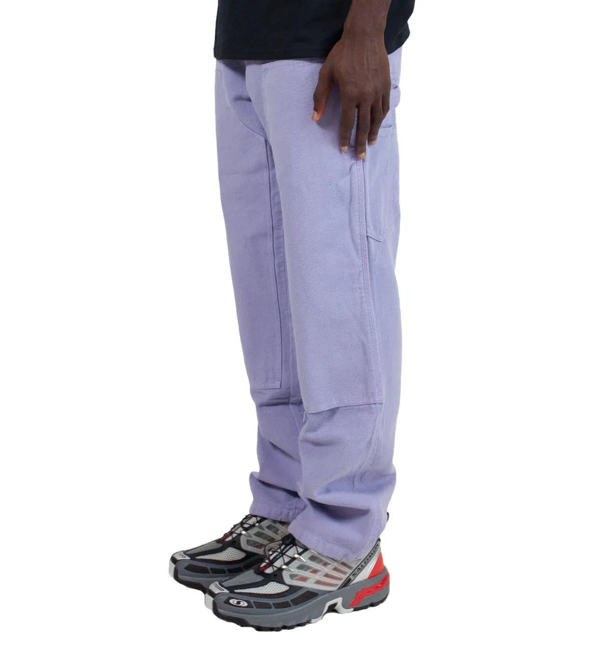 Heat Safe Flexible Hemline Sky High Farm Double Knee Workwear Pants Lavender