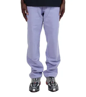 Sky High Farm Double Knee Workwear Pants Lavender HighElasticity Fiber