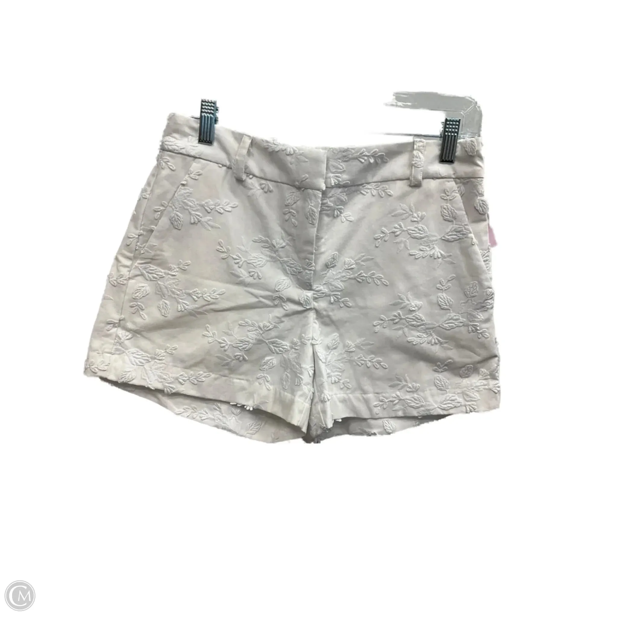 Shorts By Loft In White, Size: 2 StainlessZippers
