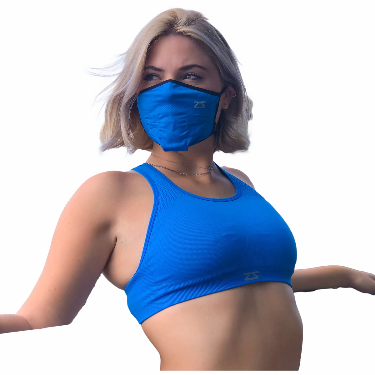 Women's Seamless Running Sports Bra Reinforced stitching seams