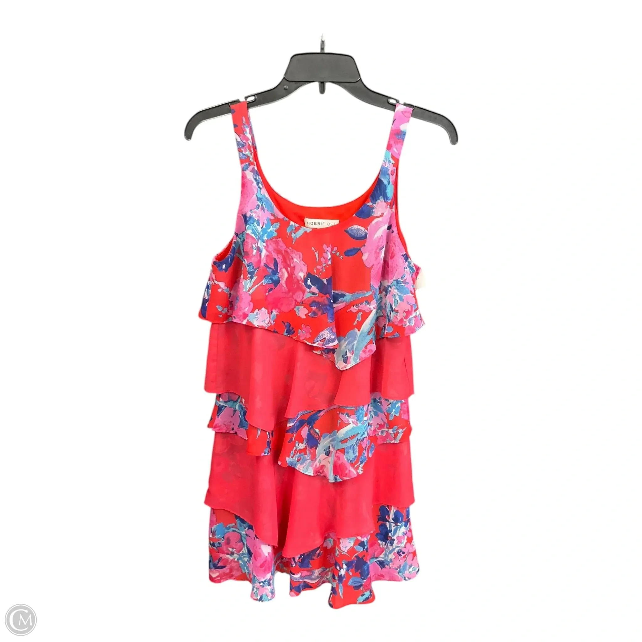 Comfortable fit for outings Dress Casual Midi By Robbie Bee In Floral Print, Size: Sp