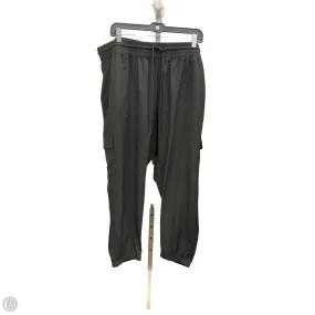 Athletic Pants By Old Navy In Black, Size: Xxl Cuffed hem