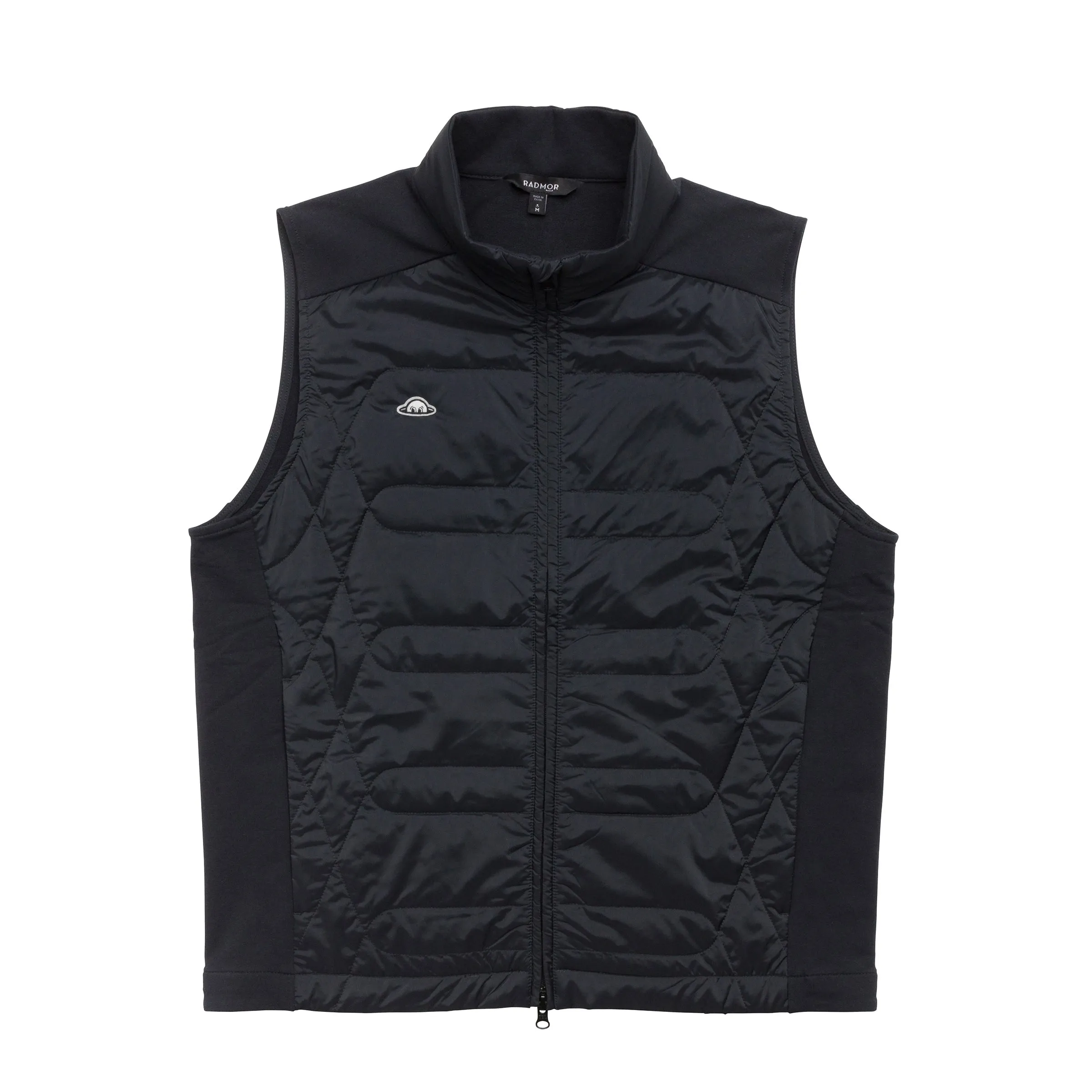 Radmor Anderson - Hybrid Performance Vest - Blue Graphite Knit Layering