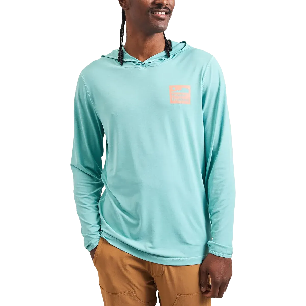 Men's HB Tech Hoodie Flash Core Denim Cool