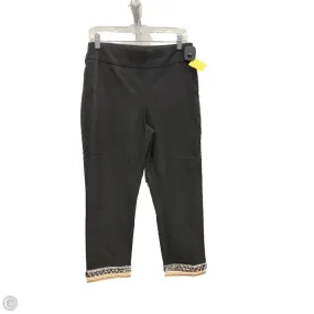FlexibleStretchWeave Pants Cropped By Chicos In Black, Size: 6