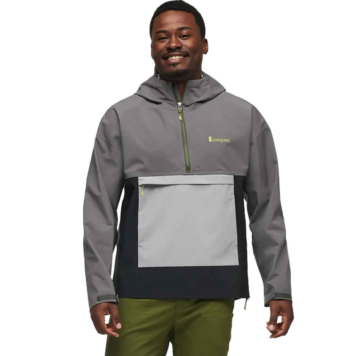 Men's Cielo Rain Anorak Ergonomic Pattern