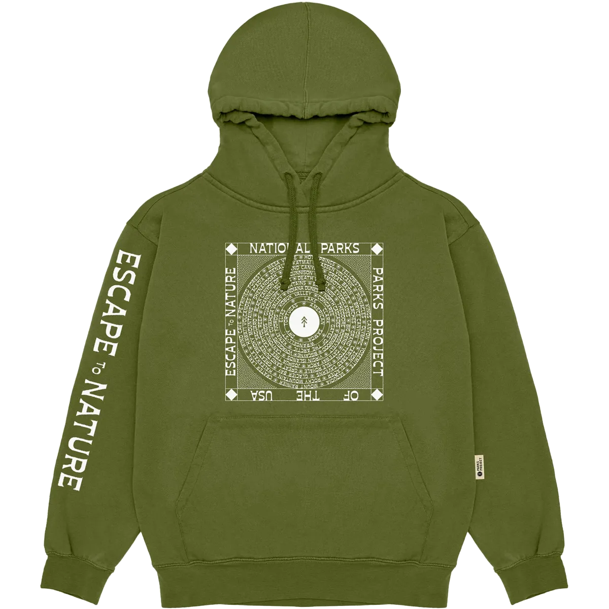 NonRestrictive Movement RecycledPolyester Escape to Nature Hoodie