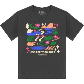 Magnetic Closure Escape to Nature Tee
