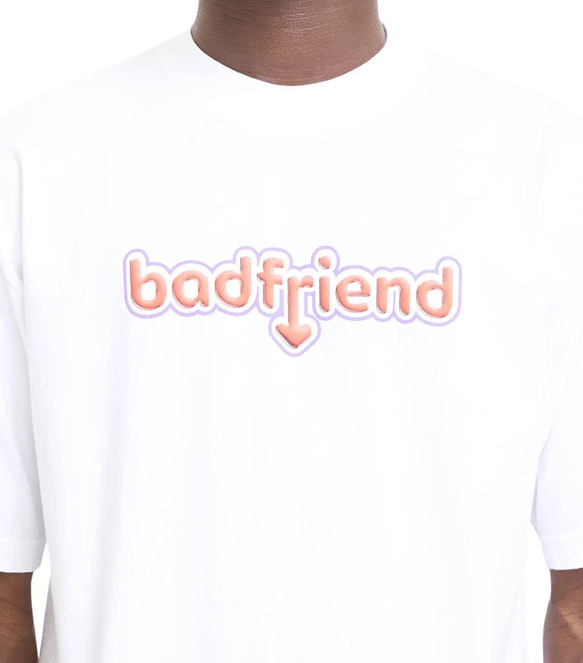 Mature Charm AdaptiveFit Badfriend Unique T-Shirt White