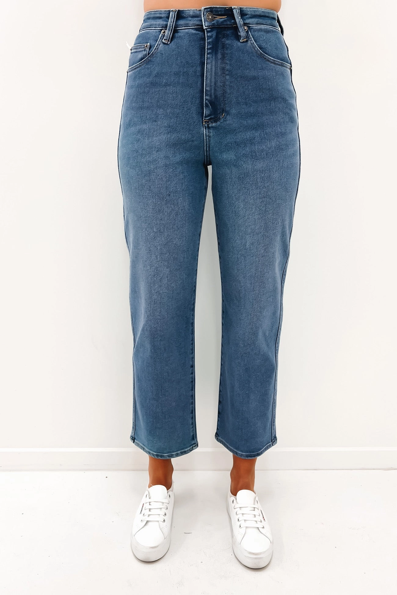 Hi Straight Jean Union Blue Shopping Day Vibrant