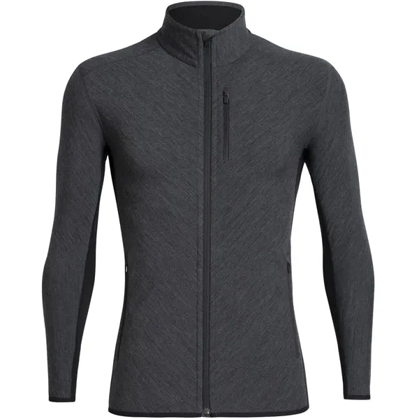 Men's Descender Long Sleeve Zip All Day NonRestrictive Movement