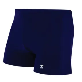 Luxury Touch Men's TYReco Solid Square Leg Swimsuit